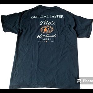 Tito’s handmade vodka unisex  - official taster tee Shirt